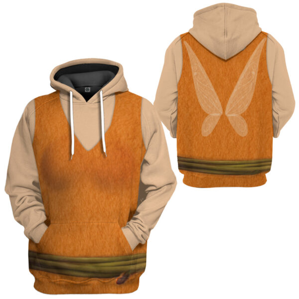 Gearhumans 3D Fawn Fairy Ver1 Custom Hoodie Tshirt Apparel