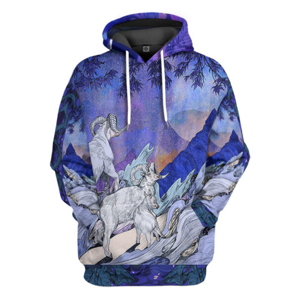 Gearhumans 3D The Bright Side Of Aries Custom Tshirt Hoodie Apparel