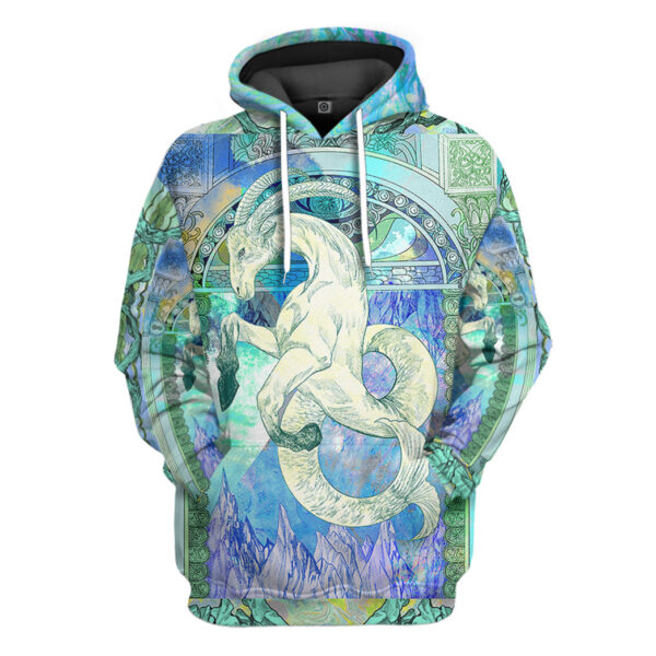 Gearhumans 3D The Bright Side Of Capricorn Custom Tshirt Hoodie Apparel