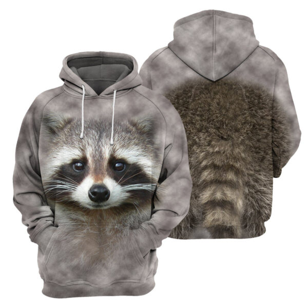 Gearhuman Raccoon - 3D All Over Printed Shirt