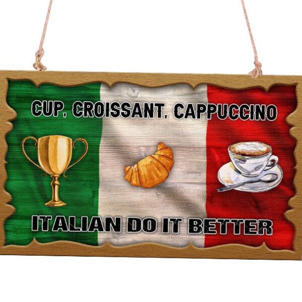Gearhuman 3D Italians Do It Better Door Plate Sign