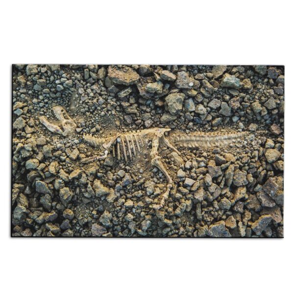 Gearhuman 3D Dinosaur Fossil Carpet