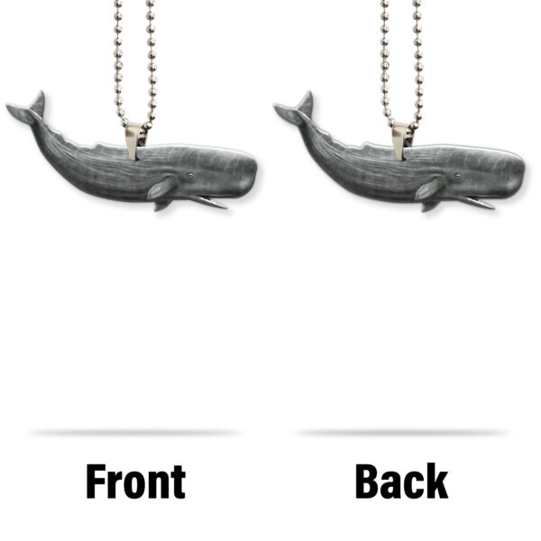 Alternative view of Gearhuman 3D Sperm Whale Car Hanging