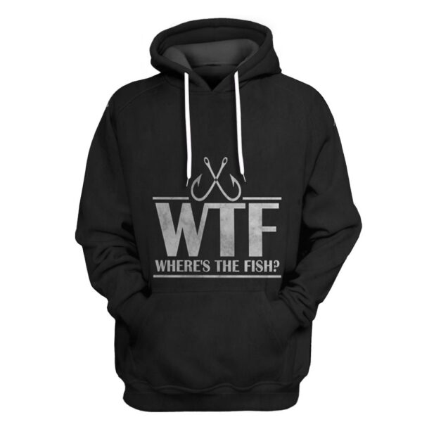 Gearhuman 3D Where's The Fish Tshirt Hoodie Apparel