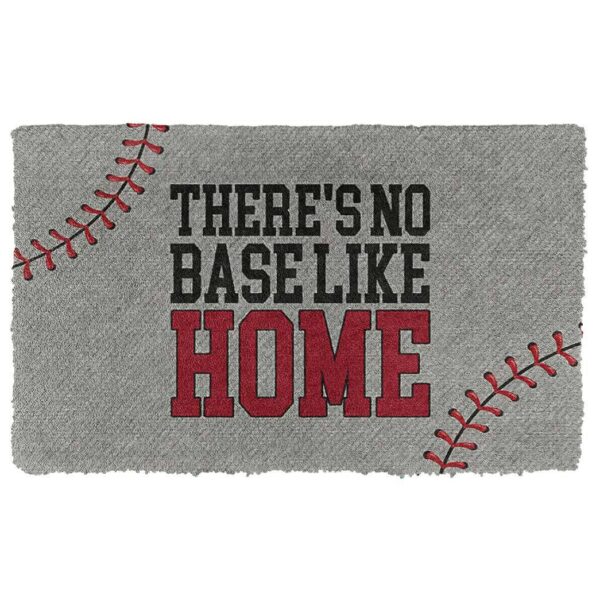 Gearhuman 3D There's No Base Like Home Doormat