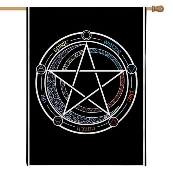 Gearhuman 3D Wiccan Witch Flag