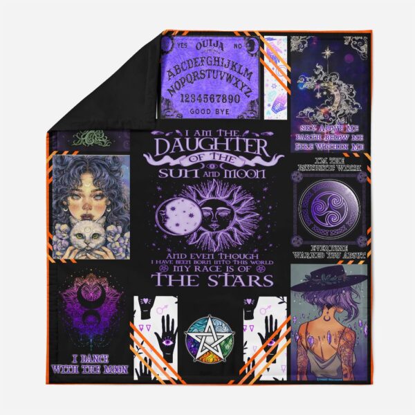 Gearhuman 3D Wicca I Dance With The Moon Quilt