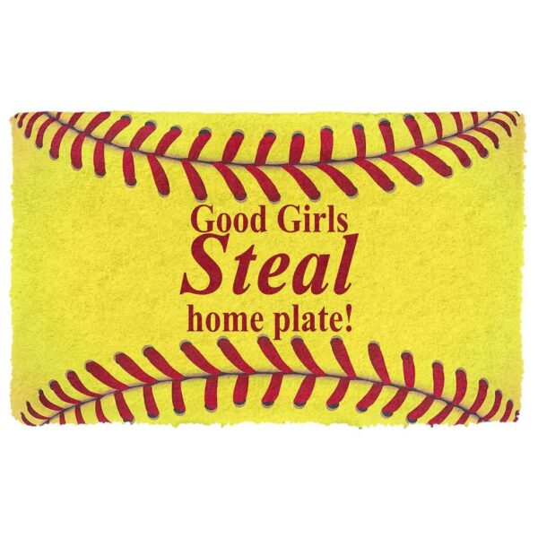 gearhuman 3D Good Girls Steal Home Plate Doormat