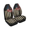 Gearhumans 3D America Sunflower Independence Day Custom Car Seat Cover GW2806213 Car Seat Covers Car Seat Covers Freesize