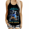 Gearhumans 3D Buckle Up Buttercup Witches Jeep Custom Cross Tank Top