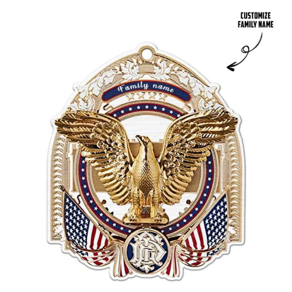 Gearhuman 3D The White House 2020 Xmas Custom Name Christmas Ornament GV301012 Ornament