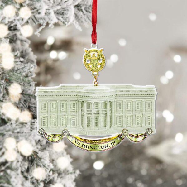 Gearhuman 3D 2020 The White House Christmas Ornament GV301010 Ornament
