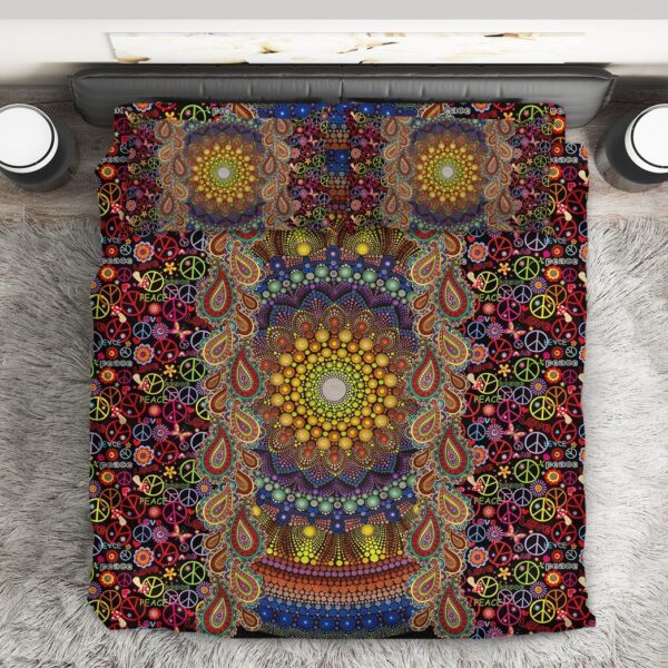 Gearhuman 3D Custom Bedding Set Sunflower Hippie GB04115 Bedding Set
