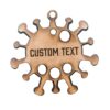 Gearhuman 3D Virus Custom Text Christmas Ornament GV23102 Ornament