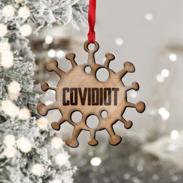 Gearhuman 3D Covidiot Virus Christmas Ornament GV23103 Ornament