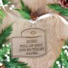 Gearhuman 3D Toilet Paper 2020 Christmas Ornament GV221013 Ornament Acrylic 1Pc