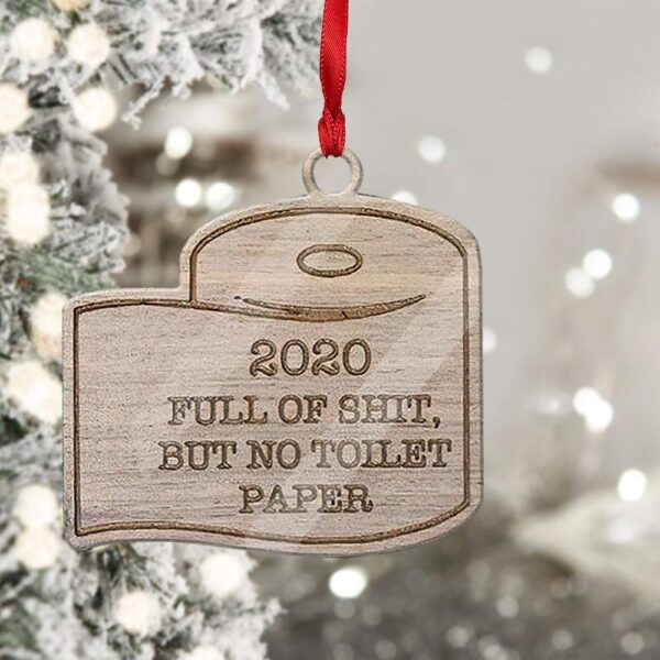 Gearhuman 3D Toilet Paper 2020 Christmas Ornament GV221013 Ornament