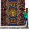 Gearhuman 3D Custom Quilt Sunflower Hippie GB04119 Quilt Quilt Twins