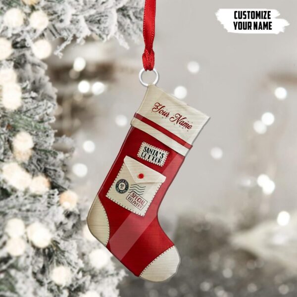 Gearhuman 3D Stocks Custom Name Christmas Ornament GVC29104 Ornament