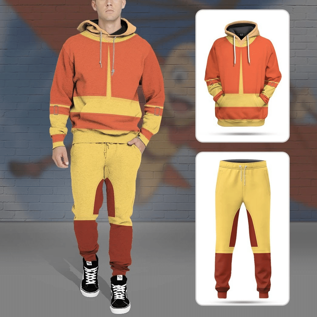 Gearhuman 3D Aang Avatar The Last Airbender Sweatpants GV08033 Sweatpants