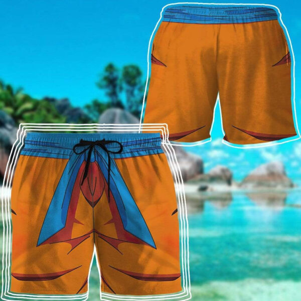 Gearhumans 3D Dragon Ball Custom Beach Shorts Men GS28074 Men Shorts