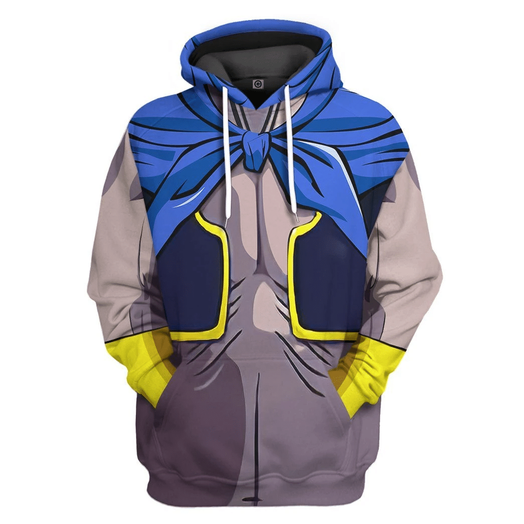 Gearhumans Gearhuman 3D Evil Buu Majin Boo Dragon Ball Tshirt Hoodie Apparel GV15036 3D Apparel Hoodie S