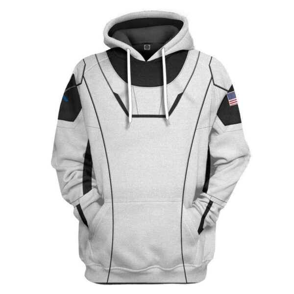 Gearhuman 3D Space Force Spacesuit Hoodie Apparel GV280512 3D Custom Fleece Hoodies Hoodie S