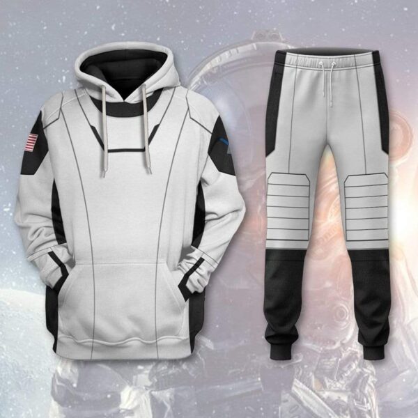 Gearhuman 3D Space Force Spacesuit Hoodie Apparel GV280512 3D Custom Fleece Hoodies