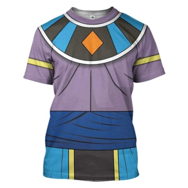 Cosplay Beerus God Of Destruction Dragon Ball Custom T-Shirts Hoodies Apparel CO-TA2512191 3D Custom Fleece Hoodies T-Shirt S