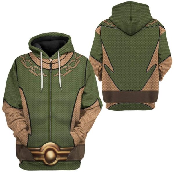 Gearhuman 3D Deep The Boys Custom Hoodie Apparel GW240712 3D Custom Fleece Hoodies