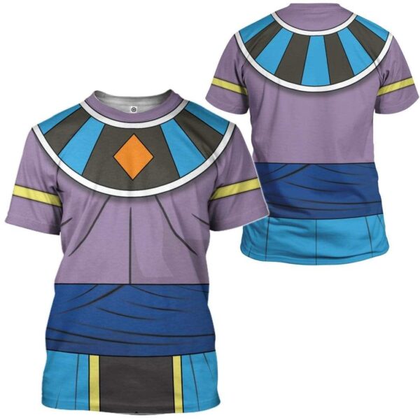 Cosplay Beerus God Of Destruction Dragon Ball Custom T-Shirts Hoodies Apparel CO-TA2512191 3D Custom Fleece Hoodies