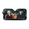 gearhumans 3D Vampire Skeleton Custom Car Auto Sunshade GW20086 Auto Sunshade 57''x27.5''
