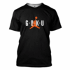 Gearhuman 3D Air Goku Custom Tshirt Apparel GN26089 3D T-shirt T-Shirt S