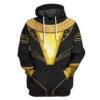 Gearhuman 3D DC Black Adam Costume Custom Hoodie Apparel GW24083 3D Custom Fleece Hoodies Hoodie S