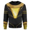 Gearhuman 3D DC Black Adam Costume Custom Sweatshirt Apparel GW24083 Sweatshirt Sweatshirt S