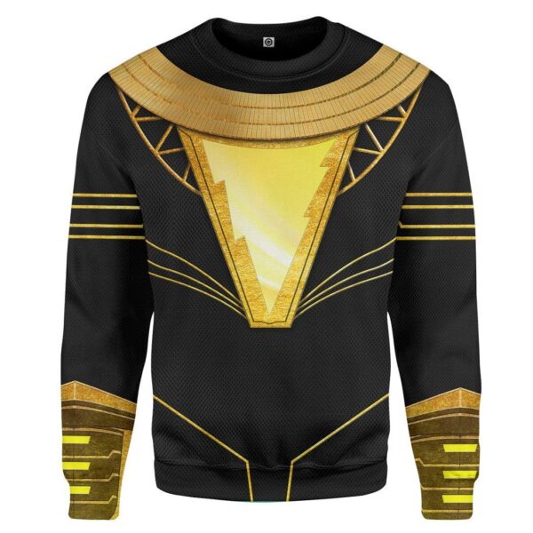 Gearhuman 3D DC Black Adam Costume Custom Sweatshirt Apparel GW24083 Sweatshirt Sweatshirt S