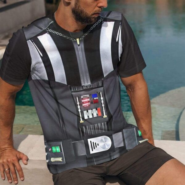 Gearhuman 3D Darth Vader Costume Custom Tshirt Apparel GW20085 3D T-shirt