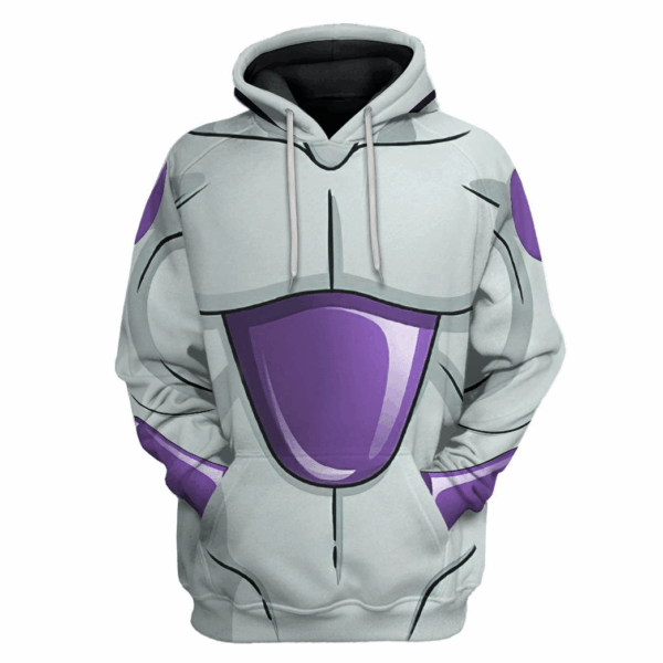 Gearhuman 3D Frieza Dragon Ball Custom Hoodie Apparel GV24094 3D Apparel Hoodie S