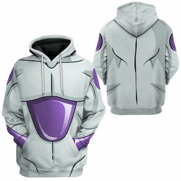 Gearhuman 3D Frieza Dragon Ball Custom Hoodie Apparel GV24094 3D Apparel