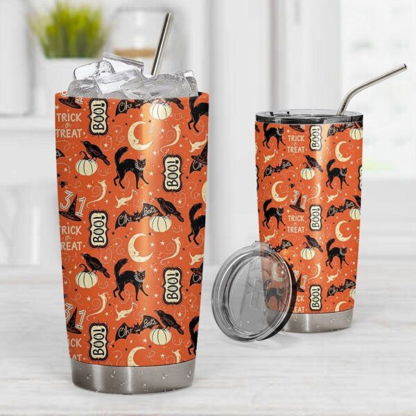 Gearhuman 3D Trick Or Treat Custom Design Vacuum Insulated Tumbler GW080911 Tumbler