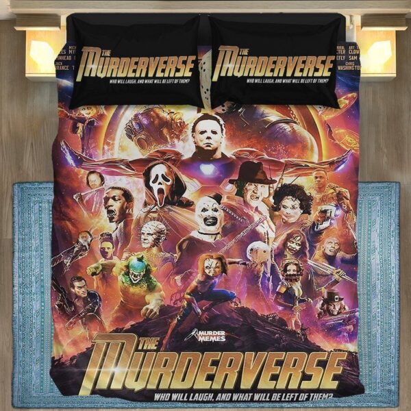 Gearhuman 3D The Murderverse Custom Bedding Set GW23096 Bedding Set Twin 3PCS