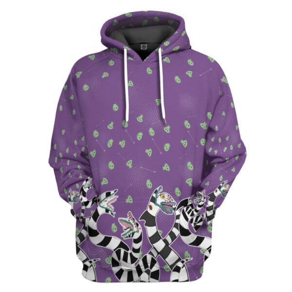 Gearhumans 3D Beetlejuice Sandworm Custom Apparel