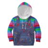 Gearhumans 3D Chucky Childs Play Custom Kid Hoodie
