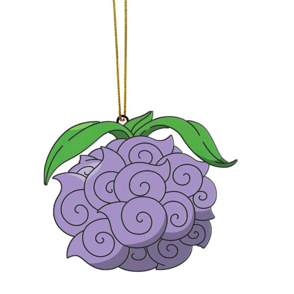 Gearhumans 3D Devil Fruits Yami Yami No Mi Custom Ornament