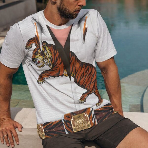 Gearhuman 3D Elvis Presley Tiger Jumpsuit Custom Tshirt Apparel GV030932 3D T-shirt