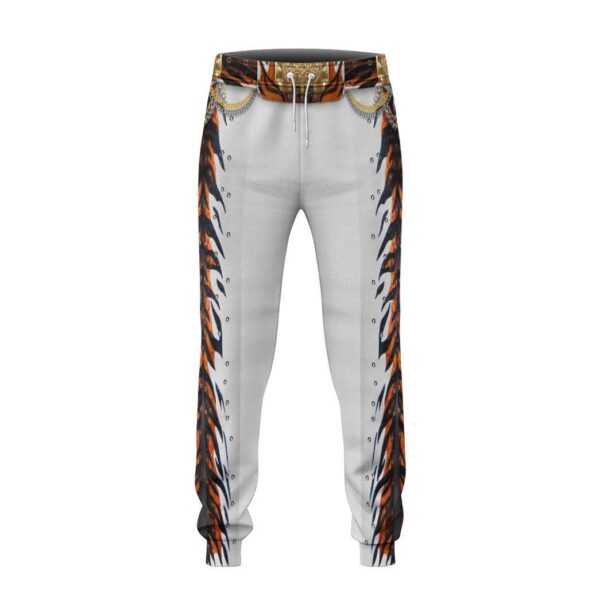 Gearhuman 3D Elvis Presley Tiger Jumpsuit Custom Sweatpants Apparel GV030933 Sweatpants