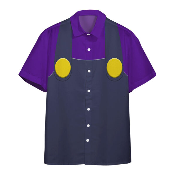 Gearhumans 3D Waluigi Custom Short Sleeve Shirt