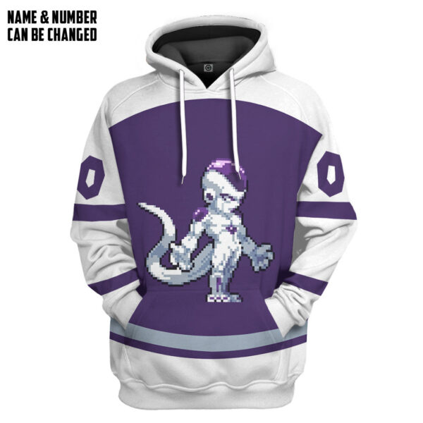 Gearhumans 3D DBZ Frieza Custom Name Custom Number Tshirt Hoodie Apparel