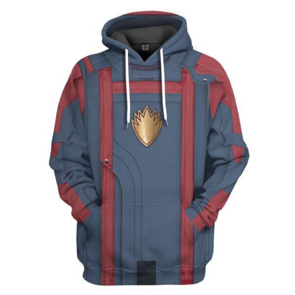 Gearhumans 3D Star Lord GOTG Thor 4 Cosplay Custom Tshirt Hoodie Apparel