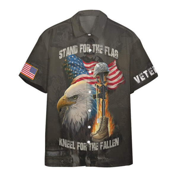 Gearhumans 3D Stand For The Flag Custom Hawaii Shirt